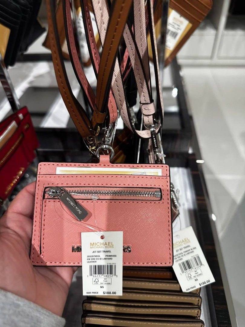 MICHAEL KORS JST LANYARD ID IN PRIMROSE