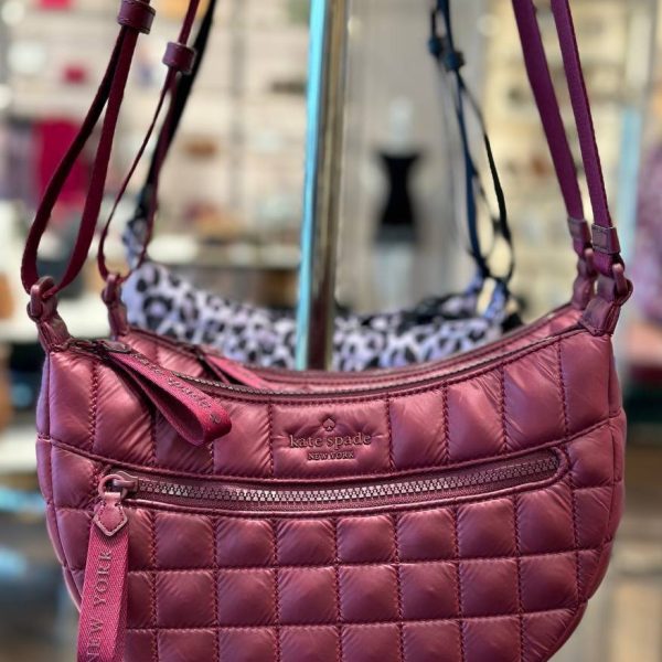 KS Camden sling bag in berry