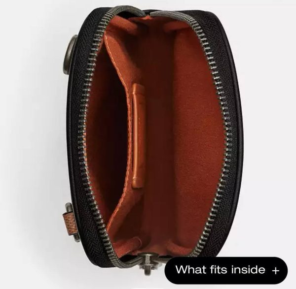 Coach Aden Crossbody In Signature black - Image 2