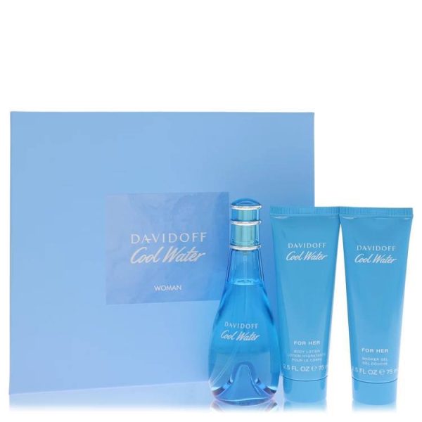 DAVIDOFF COOL WATER PERFUME SET 100ML EDT